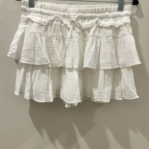 Never worn white day +moon skirt